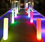 iluminacion decorativa led de para bodas